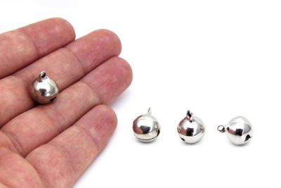 12 mm SALLANTI ÇAN ( ZİL ) NİKEL KAPLAMALI PRİNÇ - 2