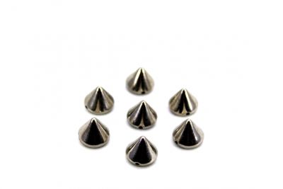 12 mm SİVRİ APOLET METALİZE, NİKEL KAPLAMA - 2