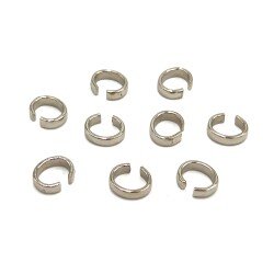 10 mm, ' C ' AÇIK HALKA, NİKEL KAPLAMA, DEMİR - ERTÜRK