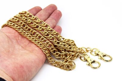 120 cm HAZIR ÇANTA ZİNCİRİ, ROSE GOLD RENK - 3