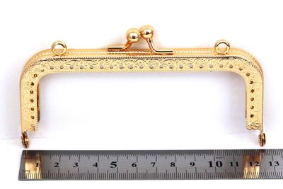 12.5 CM ÇANTA VE CÜZDAN KULPU, ROSE RENK, KOD-10R - 2