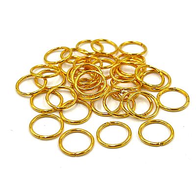 1.2x12 mm DEMİR MONTAJ HALKASI, SARI KAPLAMA - 2