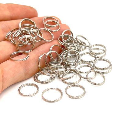 13 mm ÇİFT TURLU HALKA, NİKEL KAPLAMA, DEMİR - 1