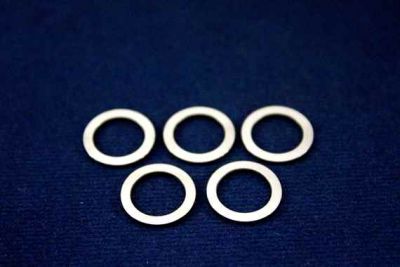 13 mm YUVARLAK DELİKSİZ PUL, NİKEL KAPLAMA #545N - 2