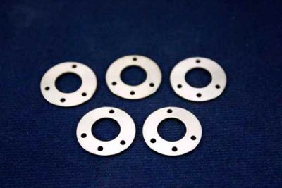 13 mm YUVARLAK DÖRT DELİKLİ PUL, NİKEL KAPLAMA #3N - 2