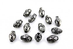 15x10 mm OVAL YUVARLAK METALİZE, NİKEL KAPLAMA - Thumbnail