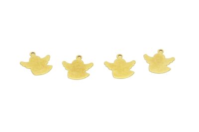 13x15 mm MELEK DESENLİ PUL, HAM PİRİNÇ #1308-1N - 2