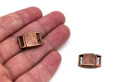 13x19 mm İKİLİ MIKNATISLI KLİPS, BAKIR KAPLAMA - 3