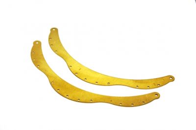 14 cm AY MODELİ KOLYE, HAM PİRİNÇ - 2