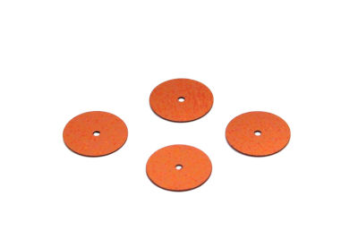 14 mm PLASTİK PUL PAYET, NAKIŞ PULU, DÖKME PUL, ORTADAN DELİK, BAKIR RENK - 2