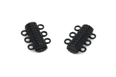 14x18 mm ÜÇLÜ MIKNATISLI KLİPS, SİYAH KAPLAMA - 2
