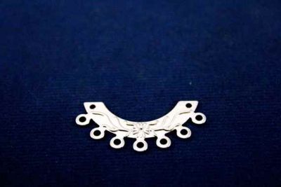 14x30 mm 9 DELİKLİ KÜPE SALLANTISI, NİKEL KAPLAMA #13N - 2