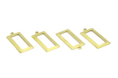 14x33 mm DİKDÖRTGEN DESENLİ PUL, HAM PİRİNÇ #1509H - 2