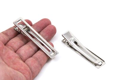 14x70 mm EPOKSİ TOKA APARATI, NİKEL KAPLAMA (7 CM DİKDÖRTGEN EPOKSİ TOKA APARATI) - 2