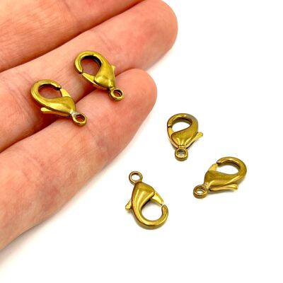 15 mm 503 HAM PİRİNÇ PAPAĞAN KİLİT - 1