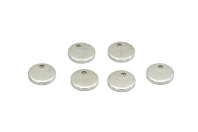 1.5x10 mm YUVARLAK TEK DELİK KALIN PUL, NİKEL KAPLAMALI PİRİNÇ #1289N - 2