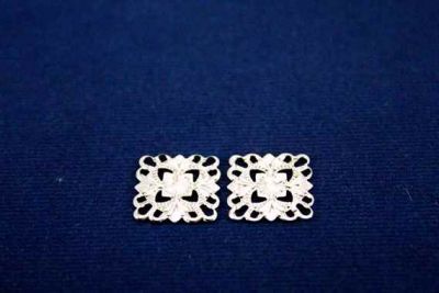 15x15 mm DESENLİ KARE PUL, NİKEL KAPLAMA #414N - 2