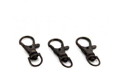 15x38 mm GEMİCİ ANAHTARLIĞI, PARİS KANCA, ANTİK SARI KAPLAMA - 2