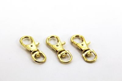 15x38 mm GEMİCİ ANAHTARLIĞI, PARİS KANCA, SARI KAPLAMA - 2