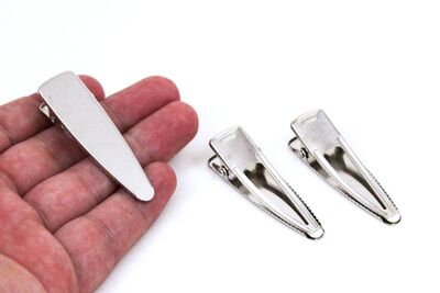 15x55 mm EPOKSİ TOKA APARATI, NİKEL KAPLAMA (5.5 CM SİVRİ EPOKSİ TOKA APARATI) - 2