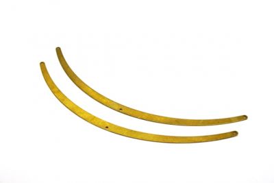 16 cm AY MODELİ KOLYE, HAM PİRİNÇ - 2
