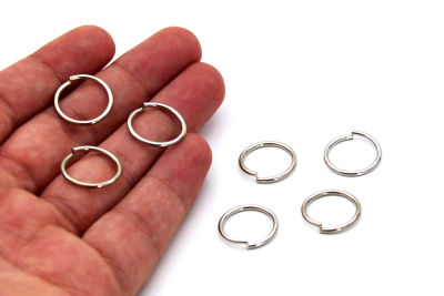 16 mm KALIN MONTAJ HALKASI, NİKEL KAPLAMALI PİRİNÇ #1266N - 2
