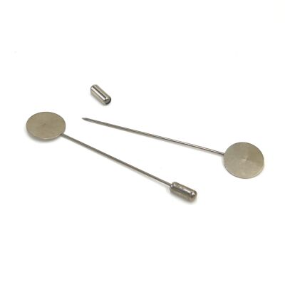 16 mm PUL, 6 cm İĞNE, YAKA İĞNE VE PİSTON TAKIMI, NİKEL KAPLAMA - 1