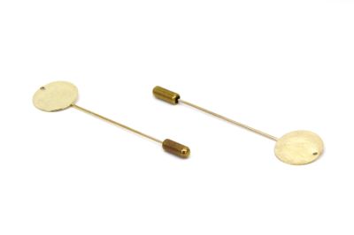16 mm PUL, 6 cm İĞNE, YAKA İĞNE VE PİSTON TAKIMI, SARI KAPLAMA - 3