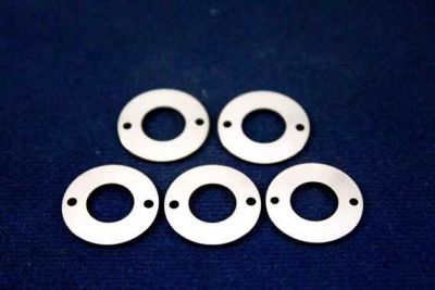 16 mm YUVARLAK İKİ DELİK PUL, NİKEL KAPLAMA #9N - 2