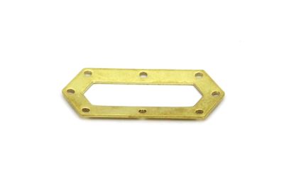 16x36 mm ALTIGEN DESENLİ PUL, HAM PİRİNÇ #1427H - 2