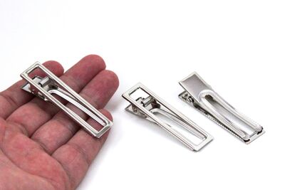 16x60 mm EPOKSİ TOKA APARATI, NİKEL KAPLAMA (6 CM DİKDÖRTGEN EPOKSİ TOKA APARATI) - 2