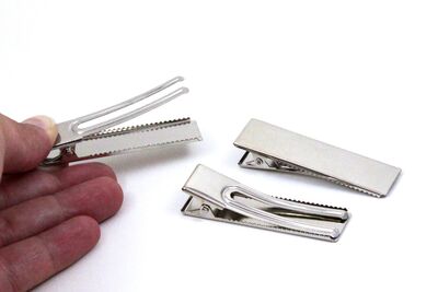 16x60 mm EPOKSİ TOKA APARATI, NİKEL KAPLAMA (6 CM DİKDÖRTGEN EPOKSİ TOKA APARATI) - 3
