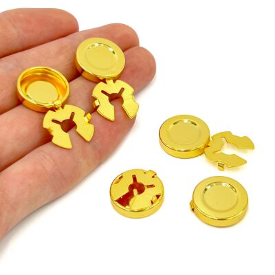 17.5 mm KOL DÜĞMESİ, LAK KAPLAMA - 2