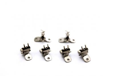 17x10 mm SILA TOKA MODELİ, SILA TOKASI, NİKEL KAPLAMALI PRİNÇ, #356N - 2