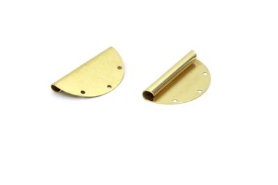 17x32 mm BORU KULPLU PUL, HAM PİRİNÇ #1492H - 2