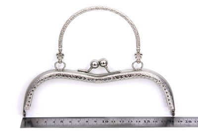 18 CM ÇANTA KULPU, NİKEL RENK, KOD-22N - 2
