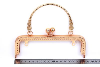 18.5 CM ÇANTA KULPU, ROSE RENK, KOD-19R - 2