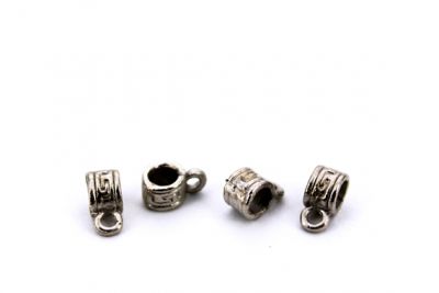 5x10 mm ZAMAK DÖKÜM SALLANTI, BOYALI GÜMÜŞ KAPLAMA - 2
