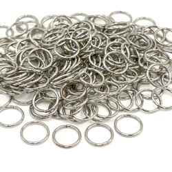 1x10 mm DEMİR MONTAJ HALKASI, NİKEL KAPLAMA - 2