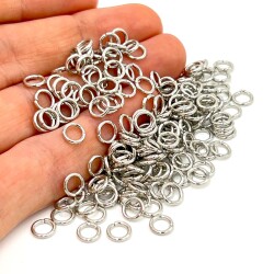 1x6 mm DEMİR MONTAJ HALKASI, NİKEL KAPLAMA - ERTÜRK