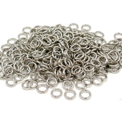 1x6 mm DEMİR MONTAJ HALKASI, NİKEL KAPLAMA - 2