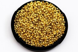 2 mm KAPALI YUVARLAK BİT SIKIŞTIRMA, SARI KAPLAMA PİRİNÇ, DELİK: 1.30 mm - ERTÜRK