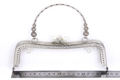 20 CM ÇANTA KULPU, NİKEL RENK, KOD-17N - 2