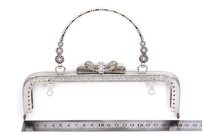 20 CM ÇANTA KULPU, NİKEL RENK, KOD-24N - 2