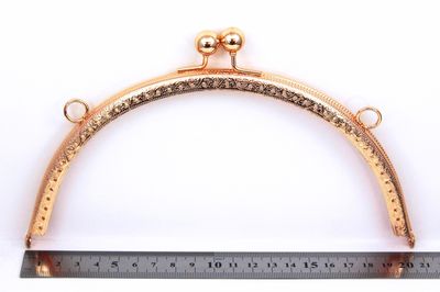 21 CM ÇANTA VE CÜZDAN KULPU, ROSE RENK, KOD-6R - 2