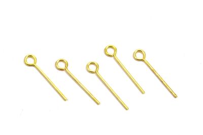 20 mm, HALKALI TAKI ÇİVİSİ, HAM PİRİNÇ - 2