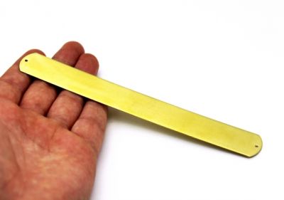 20x160 mm DÜZ BİLEZİK MODELİ, HAM PİRİNÇ - 2