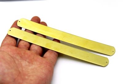 20x160 mm DÜZ BİLEZİK MODELİ, HAM PİRİNÇ - 4