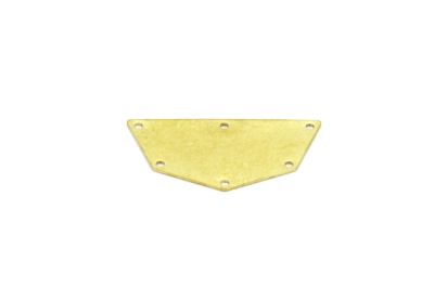 20x40 mm DESENLİ PUL, HAM PİRİNÇ #1397H - 2