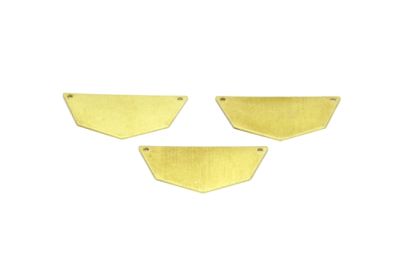 20x40 mm DESENLİ PUL, HAM PİRİNÇ #1443H - 2